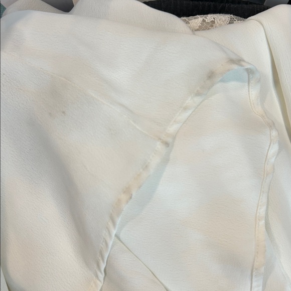 Karen Alexander Vintage Lace Maxi Dress Ivory Size 8 - Picture 12 of 15